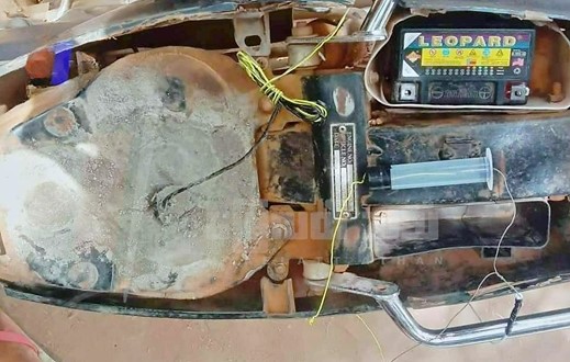 Mobius report 63/2022 – Booby-Trapped Motorcycle VBIED and IED Lure Scenes Targeting Security Forces, Myanmar