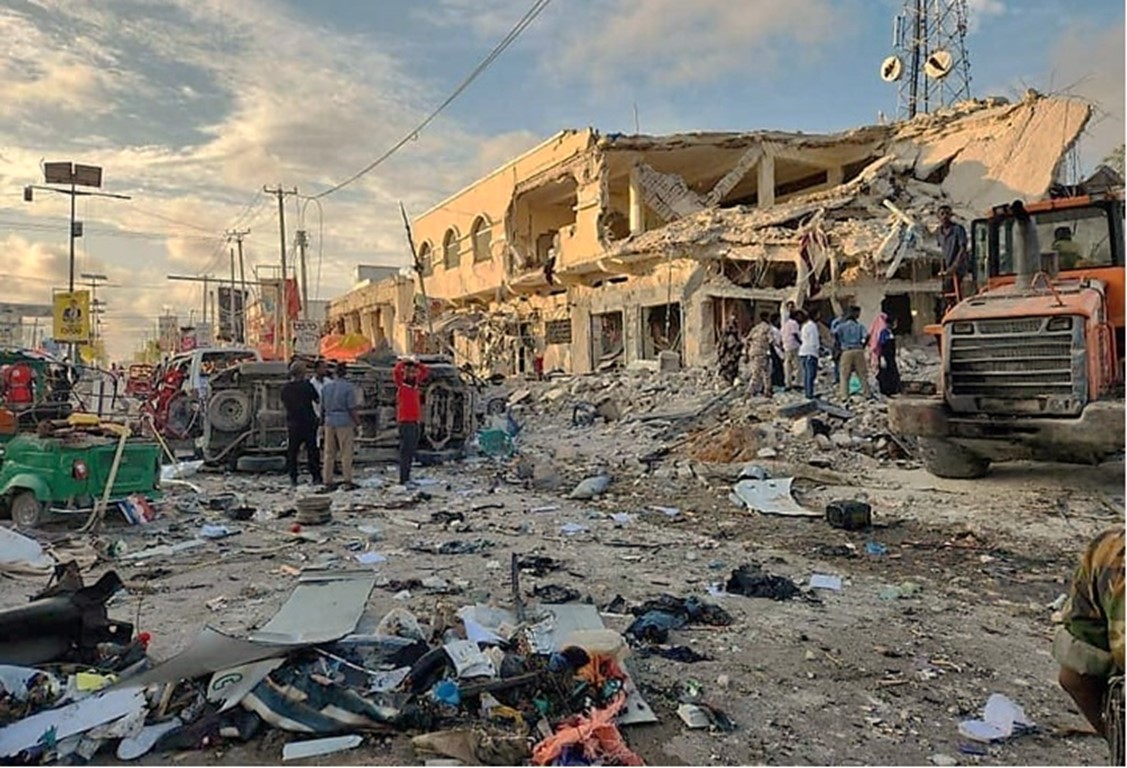 Mobius report 89/2022 – Double SVBIED Attack Targets Somali Ministry, Mogadishu