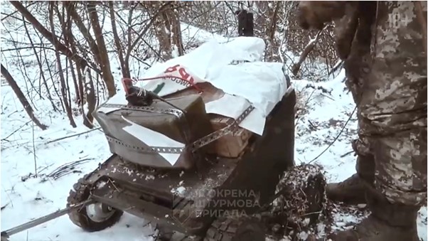 TGA0732 – Unmanned Ground Vehicles with Explosive Payloads, Ukraine