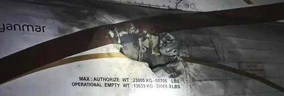 TGA0875 – FPV Drone-Based Loitering Munitions Target Civilian Airport and Aircraft in Myanmar