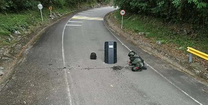 Mobius report 19/2026 – ELN Use of “Road-Patch” Concealment for Underbelly IEDs, Colombia