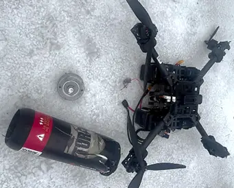 Mobius report 32/2026 – Booby-Trapped Fiber-Optic Spool Compartment in Ukrainian Weaponized UAVs