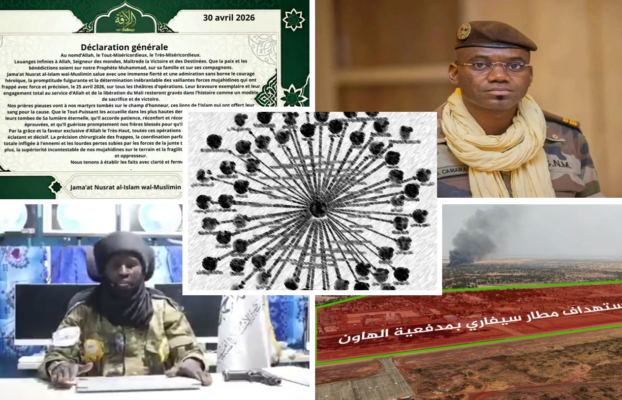 Hydra report May 2026 – JNIM–FLA Offensive Kill’s Defense Minister, Captures Northern Cities, Exposes Fragile Junta