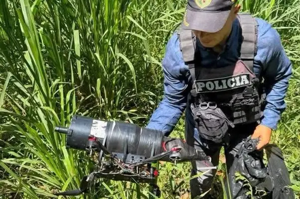 TGA0893 – Recurring Spool-Mounted Warhead Configuration Identified on Colombian Fiber-Optic-Guided FPV Drone-Based Improvised Loitering Munitions